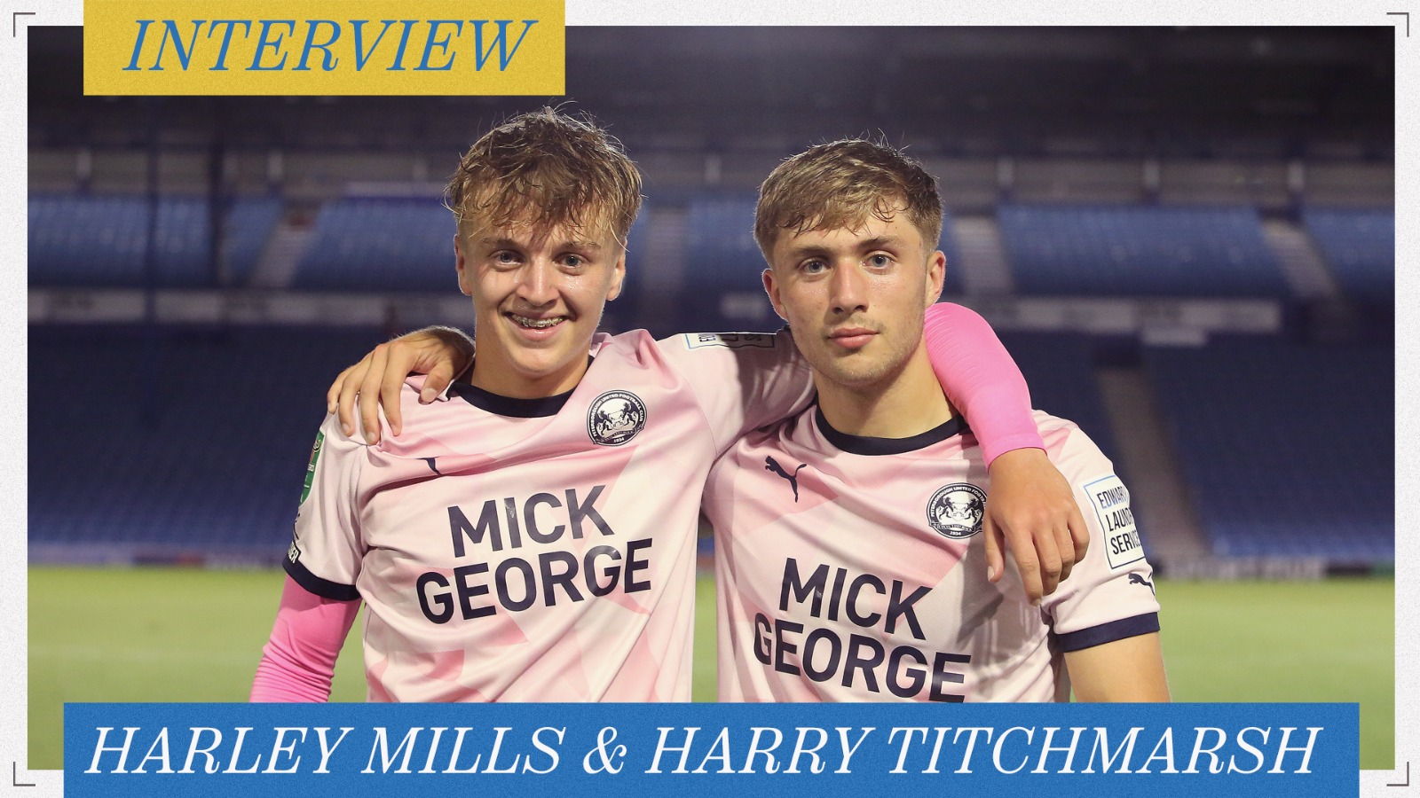 Mills and Titchmarsh Reflect On Memorable Evening Peterborough United